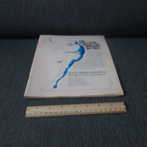 Baltimore Colts vs Atlanta Falcons Memorial Stadium November 30 1969 Program - Picture 4 of 14